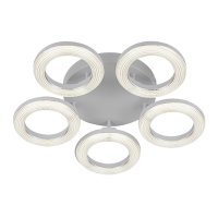 Светильник диодный  48Вт ЭкономСвет 52004/5WT CL 3000-6500К 2400Лм белый/прозрачный пульт