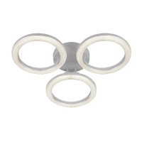 Светильник диодный  50Вт ЭкономСвет 52007/3WT CL 3000-6500К 2160Лм белый/прозрачный пульт