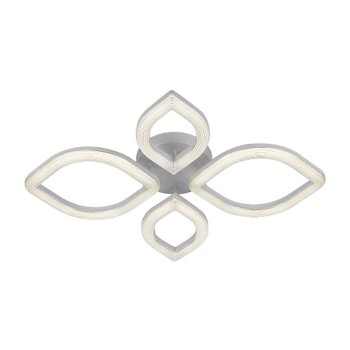 Светильник диодный  53Вт ЭкономСвет 52010/4WT CL 3000-6500К 2400Лм белый/прозрачный пульт