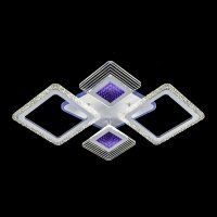 Светильник диодный  70Вт ЭкономСвет 51254/4+1WT RBP+3D 3000-6500К 9120Лм белый/белый пульт