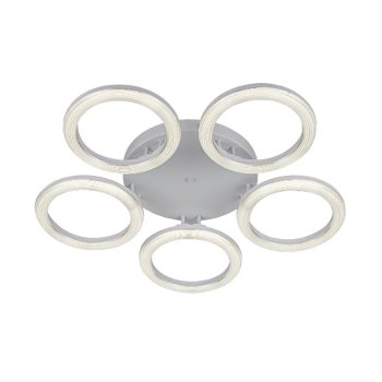 Светильник диодный  84Вт ЭкономСвет 52007/5WT CL 3000-6500К 3600Лм белый/прозрачный пульт