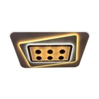 Люстра диодные ЭкономСвет 85013/300WT+GR 200Вт пульт