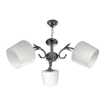 Люстры Классические ЭкономСвет 32054/3CR WT Цоколь: 3xE27 Вт   Пульт-Нет