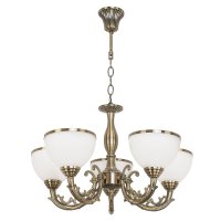 Люстры Классические ЭкономСвет 72702/5AB WT Цоколь: 5xE27 Вт   Пульт-Нет
