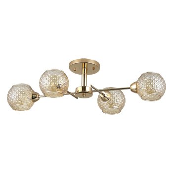 Люстра Модерн 4xE27 ЭкономСвет 20115/4FG СP