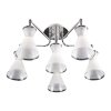 Люстры Модерн ЭкономСвет 10062/6CR WT Цоколь: 6xE14 Вт   Пульт-Нет