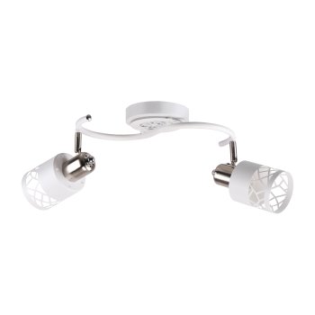 Светильник потолочный 2xE14 ЭкономСвет 20718/2WT+SN WT