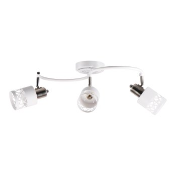 Споты Потолочные ЭкономСвет 20718/3WT+SN WT Цоколь: 3xE14 Вт   Пульт-Нет