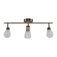 Споты Потолочные ЭкономСвет 20786/3AB WT Цоколь: 3xE14 Вт   Пульт-Нет