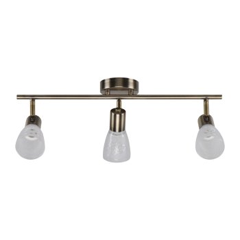 Споты Потолочные ЭкономСвет 20786/3AB WT Цоколь: 3xE14 Вт   Пульт-Нет