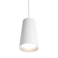 Подвесной светильник WOLTA WSL-GU10/P11W IP20 под лампу GU10 Белый CONO D70x110