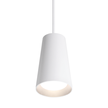 Подвесной светильник WOLTA WSL-GU10/P11W IP20 под лампу GU10 Белый CONO D70x110