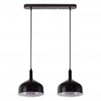 Светильник потолочный 2хЕ14 21Век 2020/2 черный (4)