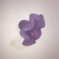 Плафон G4 "Колокольчик" фиолетовый 80х80х55мм