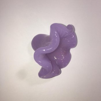 Плафон G4 "Колокольчик" фиолетовый 80х80х55мм