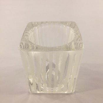 Плафон G4 "Куб" в полоску для галогенной лампы