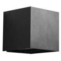 Светильник настенный GX53 General GWL-GX53-M IP20 квадрат черный (30)