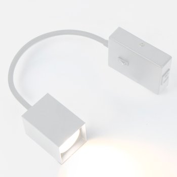 Бра на гибком основании 1хGU10 General GWL-M-IP20 Белый Библиотека