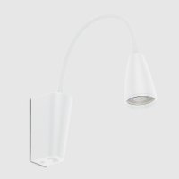 Бра на гибком основании 1хGU10 General GWL-M-IP20 Белый Поэма