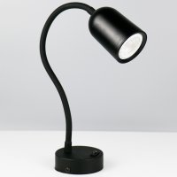 Бра на гибком основании 1хGU10 General GWL-M-IP20 Черный Чтец