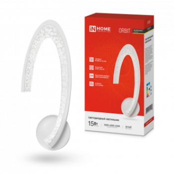 Бра диодный Inhome ELEGANT ORBIT 15Вт 3000-6500K 1200Лм STEP COLOR белый (1)