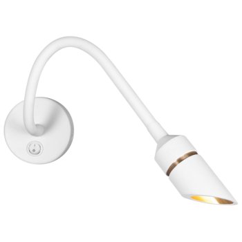 Бра 3Вт Эра WL47 WH 3000K IP20 белый