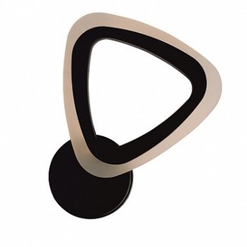 Бра LEEK CLL SANSA BLACK 12Вт D195х41мм 3000-6500К IP43 1000Лм (1)