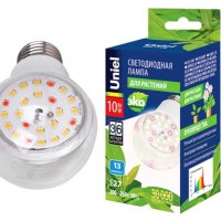 Фитолампа Е27 10Вт A60 для рассады Uniel (10)