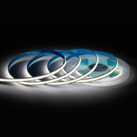 Лента диод 24В IP20 10Вт/м 4000К COB 312LED/м 900Лм 8мм 5м Apeyron (5)