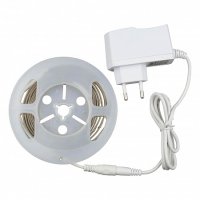 Лента диодная 12В IP20  9.6Вт/м 6500К 2835 120LED/м 3м General комплект