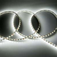 Лента диодная 12В IP20  9.6Вт/м 6500К 3528 120LED/м 5м General ProL