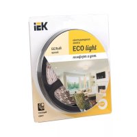 Лента диодная 12В IP20  9.6Вт/м 6500К 3528 120LED/м 5м IEK (20)