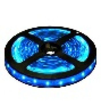 Лента диодная 12В IP65  4.8Вт/м синий 3528 60LED/м 5м General