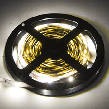 Лента диодная 12В IP20  9Вт/м 4200К 30LED/м  5м Ecola Pro 600Лм/м 10мм (20)