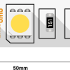 Лента диодная 12В IP20 14.4Вт/м 3200К 5050 60LED/м 5м SWG