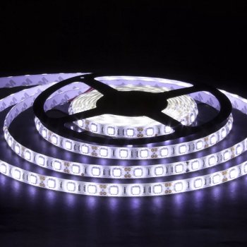 Лента диодная 12В IP20 14.4Вт/м 6500К 5050 60LED/м 5м General
