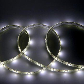 Лента диодная 12В IP65  7.2Вт/м 4000К 5050 30LED/м 5м General