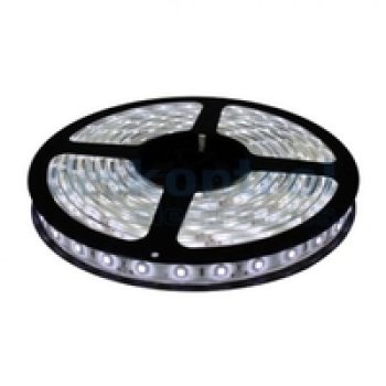 Лента диодная 12В IP65  7.2Вт/м 6500К 5050 30LED/м 5м General