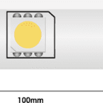Лента диодная 12В IP65 7.2Вт/м 6500К 5050 30LED/м 5м SWG