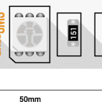 Лента диодная 12В IP20 14.4Вт/м RGB 5050 60LED/м 5м SWG