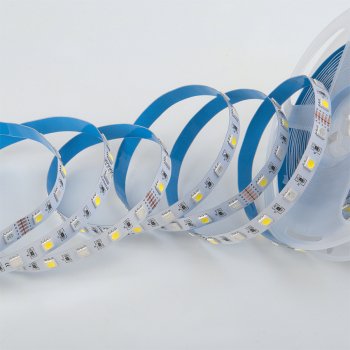 Лента диодная 12В IP20 14.4Вт/м RGB+4000К 5050 60LED/м 5м General