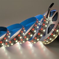 Лента диодная 12В IP20 28.8Вт/м RGB+4000К 5050 120LED/м 5м 16мм двухрядная General