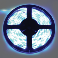 Лента диодная 12В IP65  7.2Вт/м синий 30LED/м  5м Ecola Pro 10мм (25)