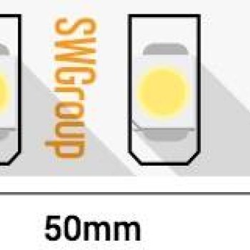 Лента диодная 24В IP20 9.6Вт/м 4500К 2835 120LED/м 20м SWG Pro