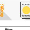Лента диодная 24В IP20 14.4Вт/м 6500K 5050 60LED/м 5м SWG