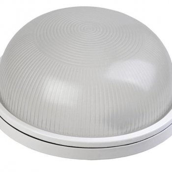 Светильник Е27 герметичный 1101 100Вт D239x115мм IP54 IEK белый (8)