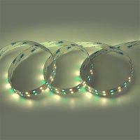 Лента диодная 24В IP20 28.8Вт/м RGB+4000К 120LED/м 5м General двухрядная 19мм