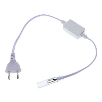 Шнур питания с вилкой IP20 для ленты 120 диодов 3528 General