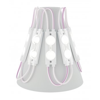 Модуль диодный 12В IP65 1.0Вт 6500К 2835 2LED 40мод 4,7м Эра линза (1)