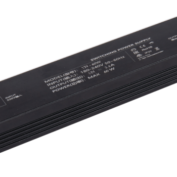 Драйвер 12В 60Вт IP20 5A 180х25х20мм SWG (100)